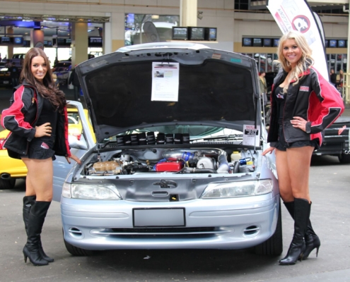 T.I Performance at Sandown 500 with Pedders Suspension Girls