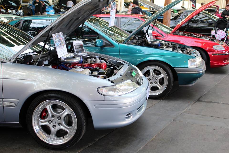 Supercharged EF Fairmont & EB Fairmont at Sandown V8 Supercars