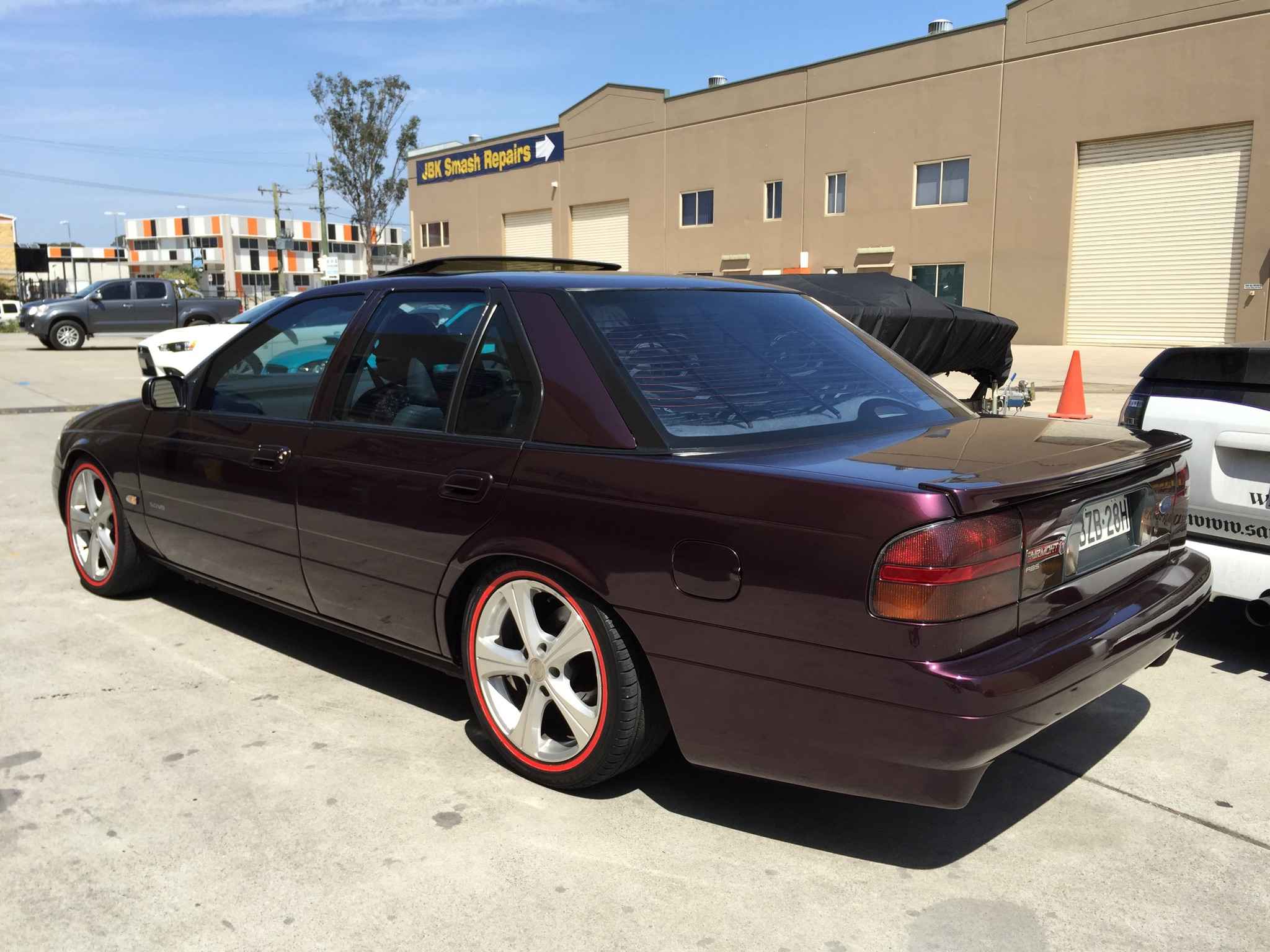 Nathans Supercharged EB Falcon 5.0L Windsor V8 Rear