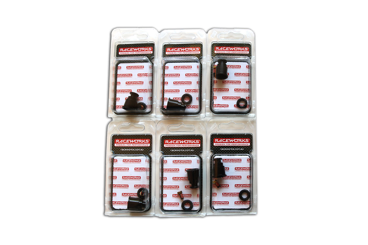 Raceworks Injector Extensions Adapters 3//4 to Long 14mm 6
