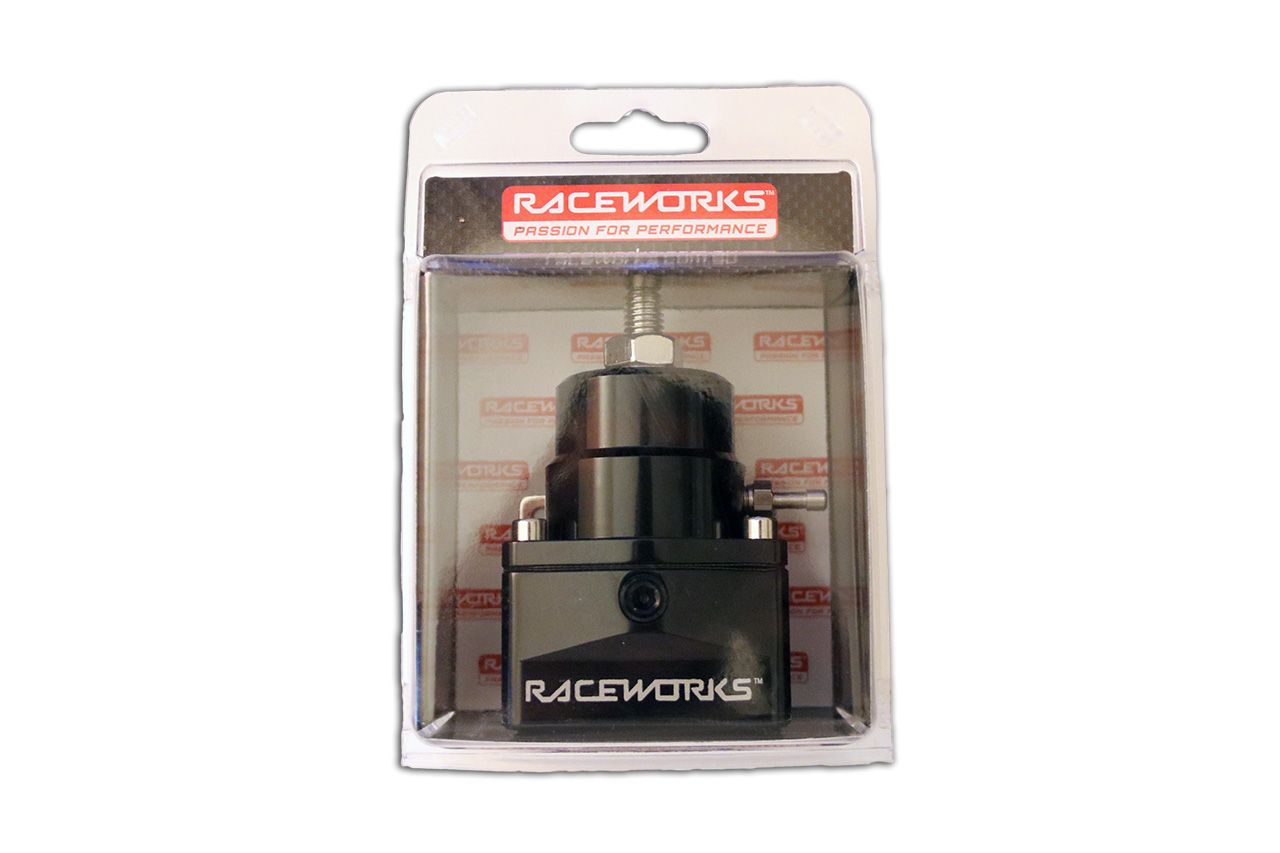 Raceworks Adjustable EFI Fuel Pressure Regulator FPR E85 T.I. Performance
