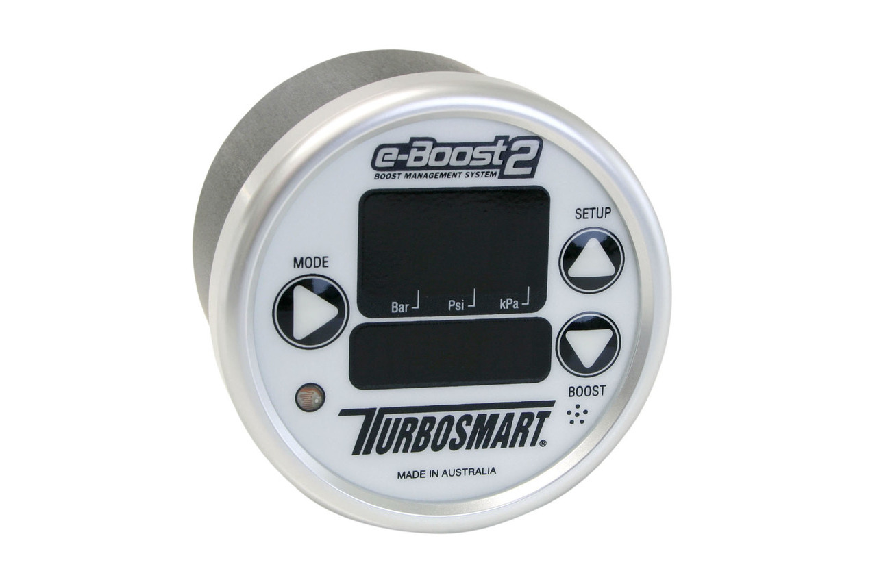 Turbosmart e-Boost2 60psi 60mm White Silver