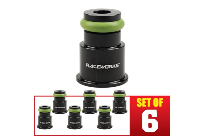 Raceworks Injector Extensions – 3/4 – Full Length 14mm-14mm – 6 Pack ...