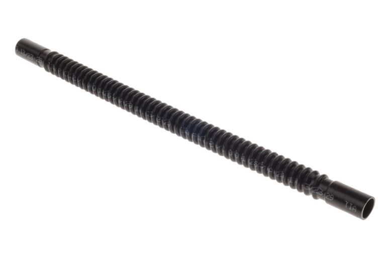 Raceworks E85 Safe Plastic Fuel Pump Convoluted Tubing 240mm / ID 10mm