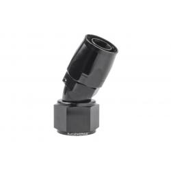 Raceworks 100//120 Series Cutter Hose Fitting 45 Deg AN-6 RWF-102-06BK