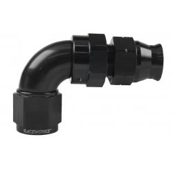 Raceworks 3/8" 600 Series Hard Line Hose End Adapter to AN-6 Female 90 degree