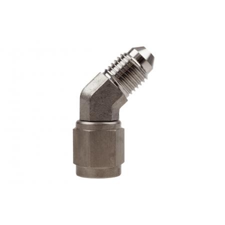 6AN Female To Female Straight Swivel Coupler - Aluminum AN Fitting For Automotive