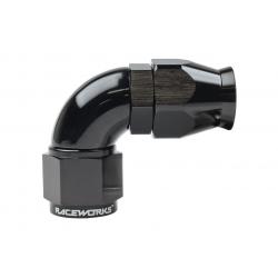 Raceworks AN-8 90 degree 200 Series Teflon Hose End