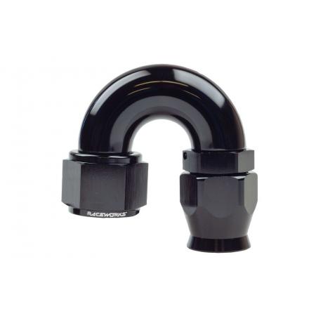thumbnail image 2 of Raceworks 12AN PTFE 200 Series Swivel Hose – 45 Deg Black, AN-12, 2 Year Warranty 2 of 4