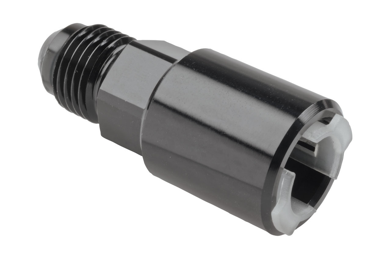 Raceworks AN6 to GM Female 5/16″ Quick Connect EFI Fuel Fitting T.I