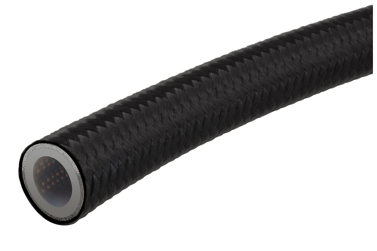 an braided hose