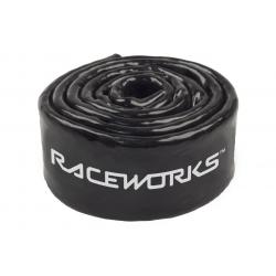 Raceworks 22mm Heat Proof Fibreglass Sleeving - 1m - Black