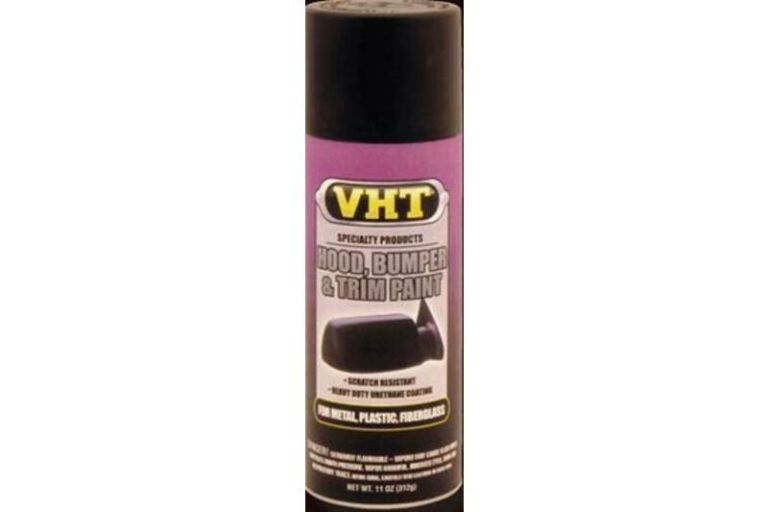VHT Hood and Bumper Paint Satin Black (SP27) T.I. Performance