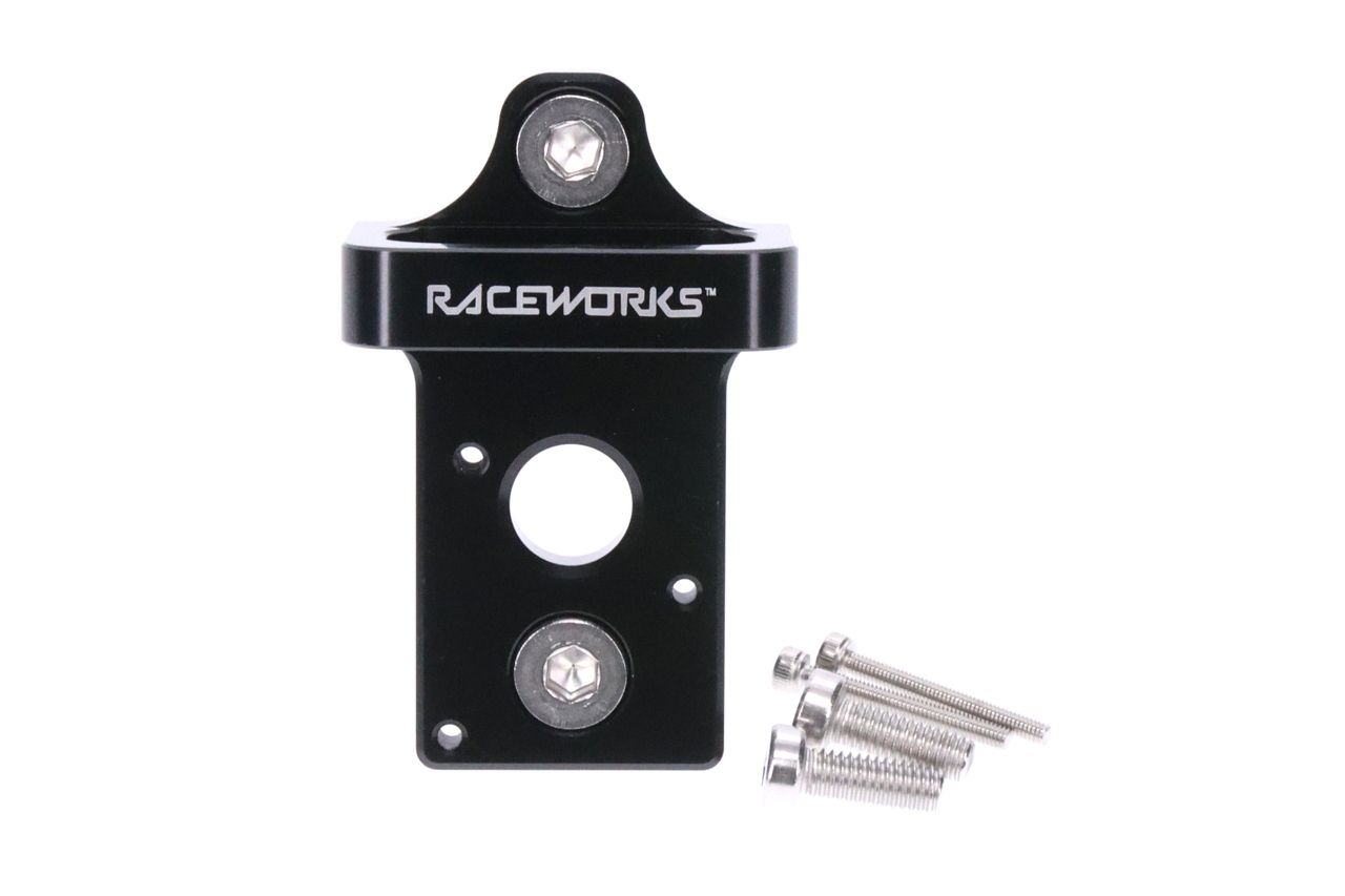 Raceworks 4 Port Boost Solenoid Billet Mounting Bracket T.I. Performance