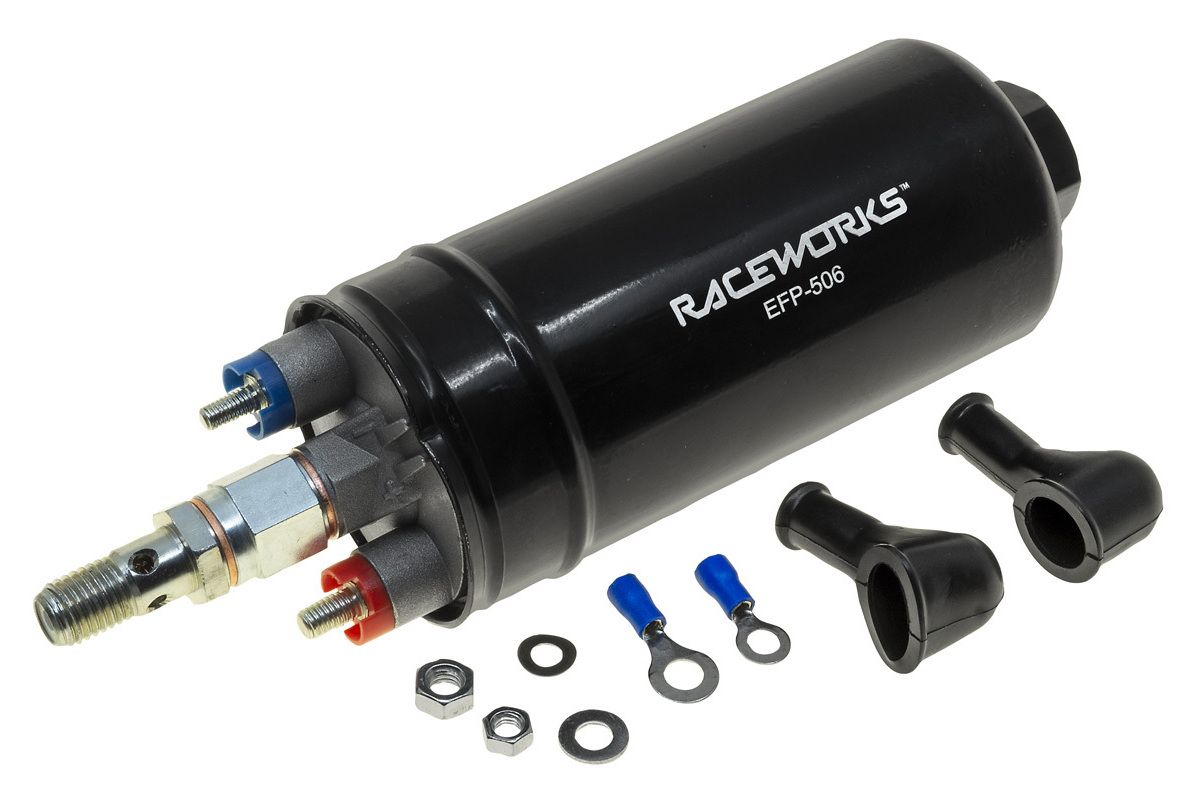 Raceworks FSA-090 Submersible Fuel Pump Hose Kit - 2x 240mm E85 Compatible Hoses