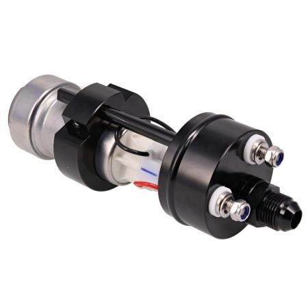 Raceworks 43.5mm bracket suits External Pierburg Walbro Bosch Inline Fuel Pump - ALY-088BK main image 1