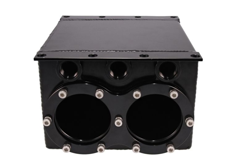 Kit De Tanque De Expansión/surge Tank Raceworks 2 Litros - Color Negro