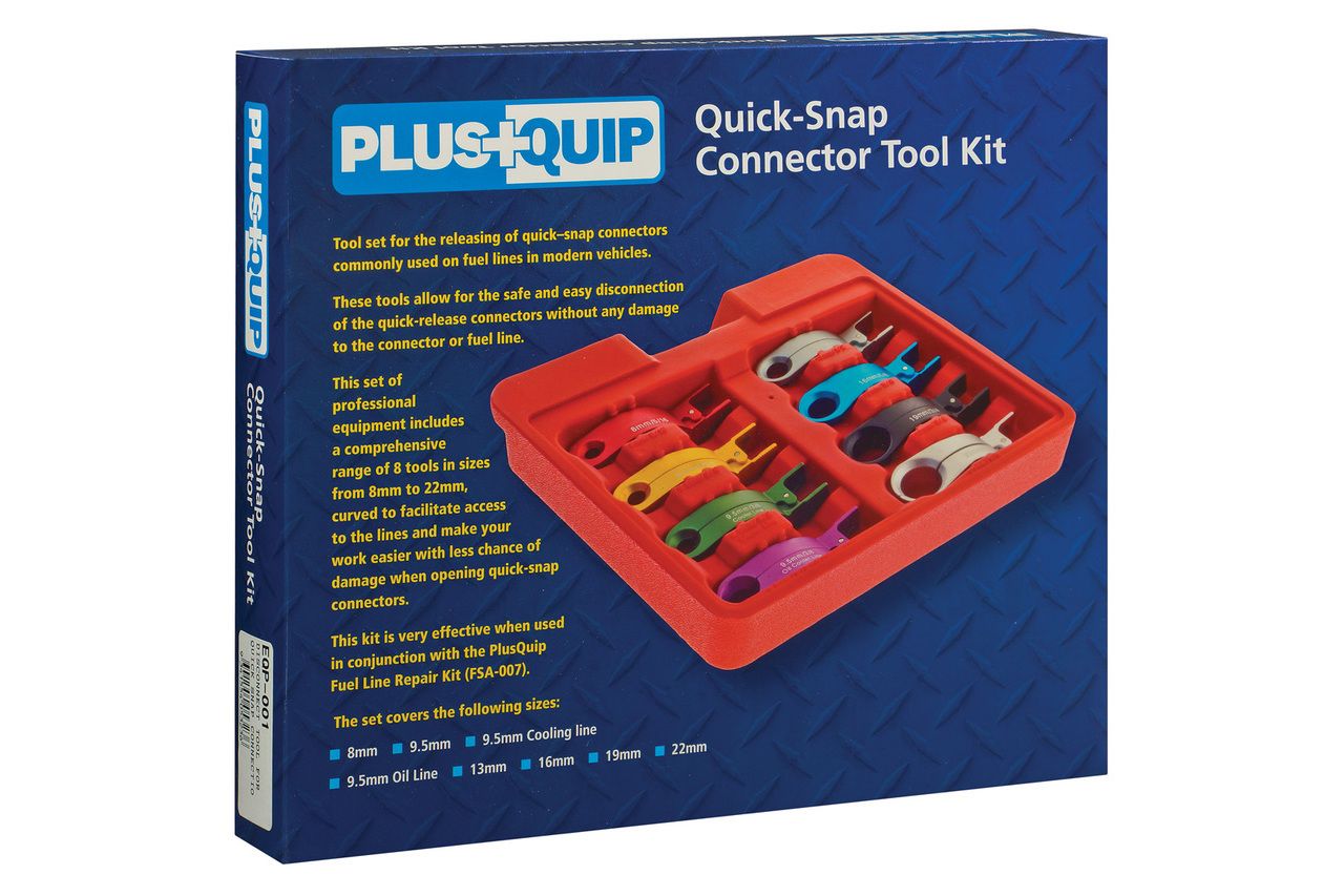 Plusquip EFI Quick Connect Fuel Line Clip Removal Tool Kit T.I