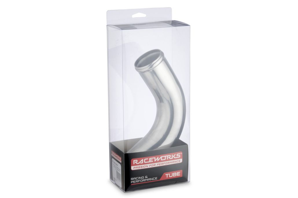 thumbnail image 2 of Raceworks 90 Degree Silicone Hose 2.5" Elbow – 63mm Gloss Black, Universal Fit 2 of 4