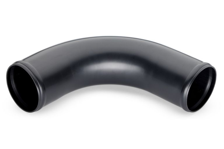 Raceworks 3″ / 76mm 90 degree Performance Intake Pipe – Black – T.I ...