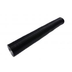 Black 40mm Metallic Air Duct Tubing - 1000mm