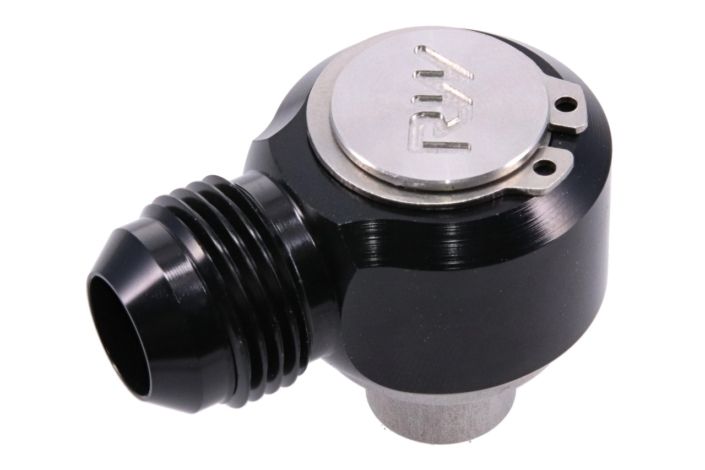 Raceworks AN-10 Banjo Rocker Cover Breather Adaptor Suit 1JZ/2JZ Intake ...