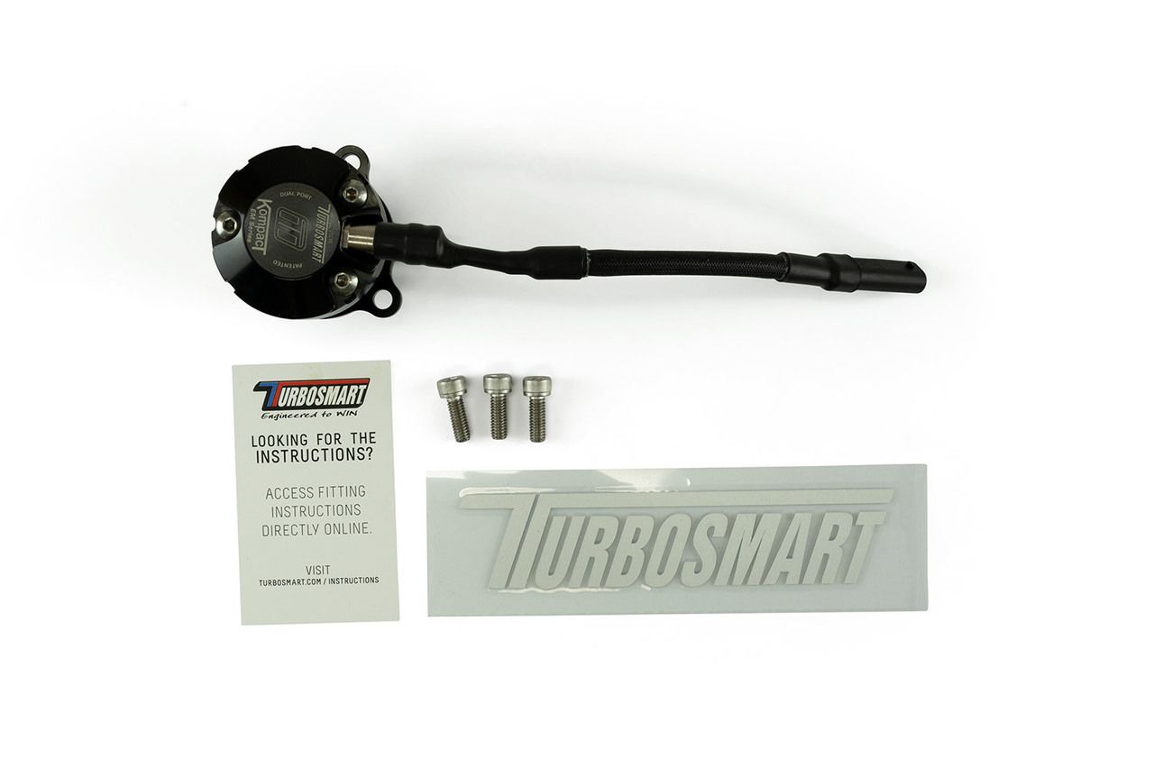 Turbosmart Kompact EM Dual Port VR17 BOV Blow Off Valve suit Yaris