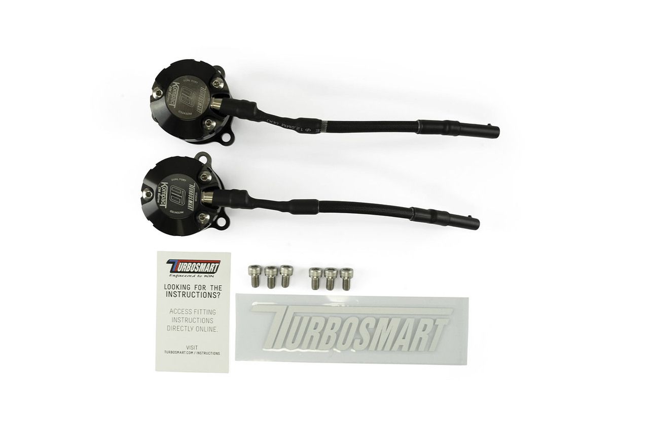 Turbosmart Kompact EM Dual Port VR13 BOV Blow Off Valve suit USA Ford ...
