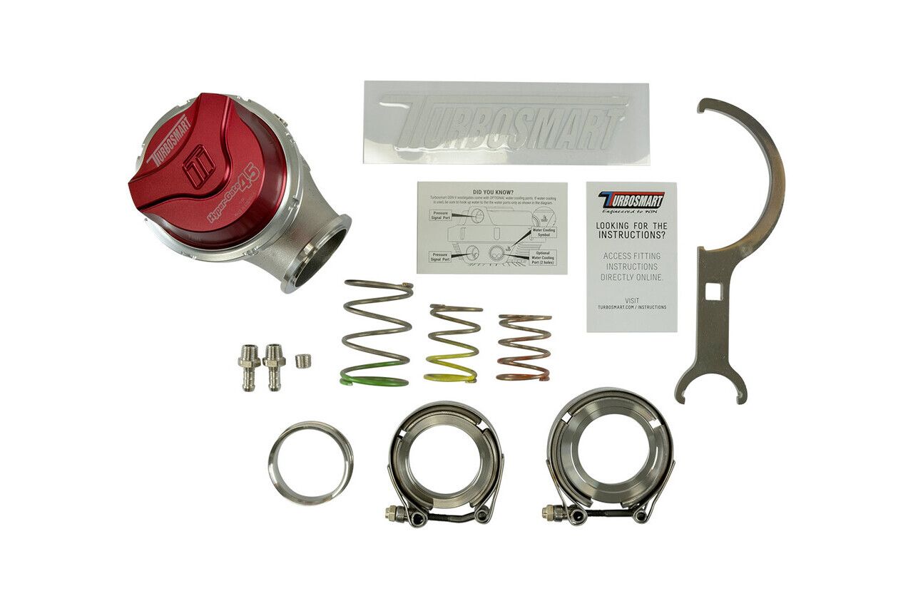 thumbnail image 2 of Turbosmart WG45 Hypergate 45 Inlet Weld Flange – Stainless Steel TS-0504-3001 2 of 6