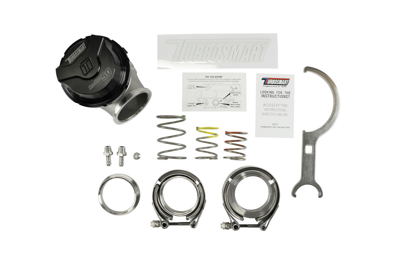Turbosmart Wastegate Gen-V WG50CG Pro-Gate50 Compressed Gas 5psi Blue TS-0554-12