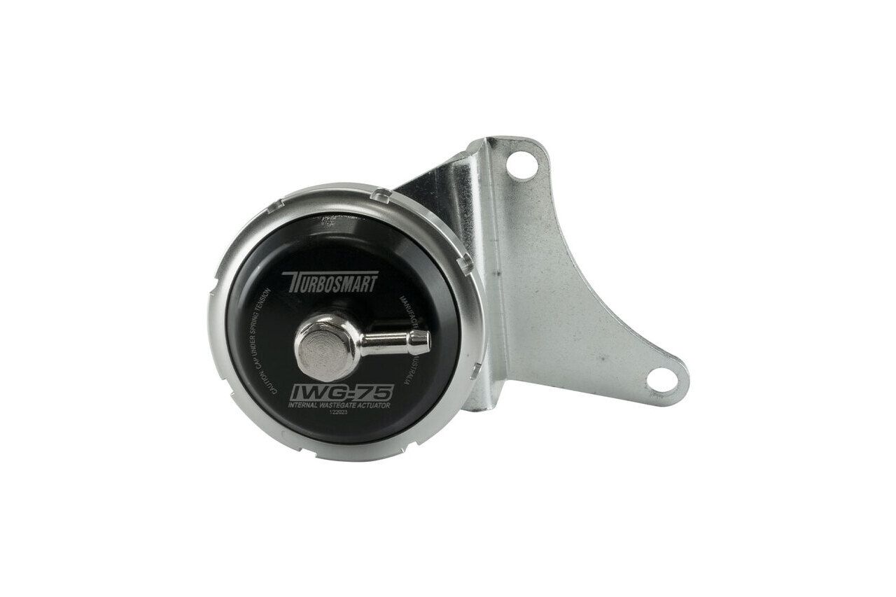 Turbosmart IWG75 97-07 Subaru Impreza WRX 7 PSI Black Internal Wastegate Actuator main image 1