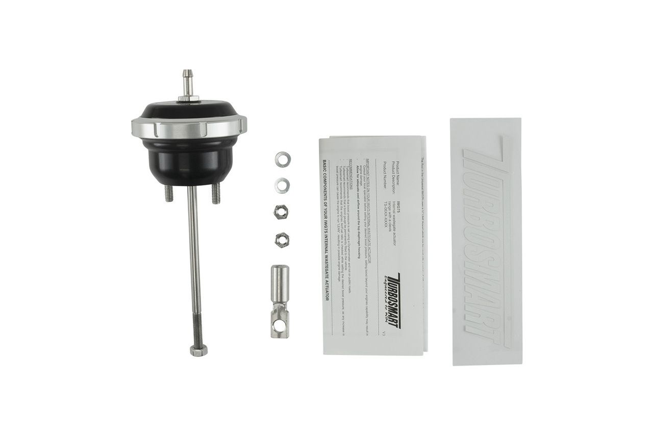 Turbosmart IWG75 15+ Ford Mustang 2.3L 14PSI Black Internal Wastegate Actuator for Turbonetics NXT main image 0