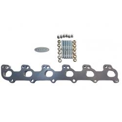 6Boost SOHC to Barra Turbo Manifold Adapter Plate suit EA EB ED EF EL AU Falcon 4L SOHC Intech