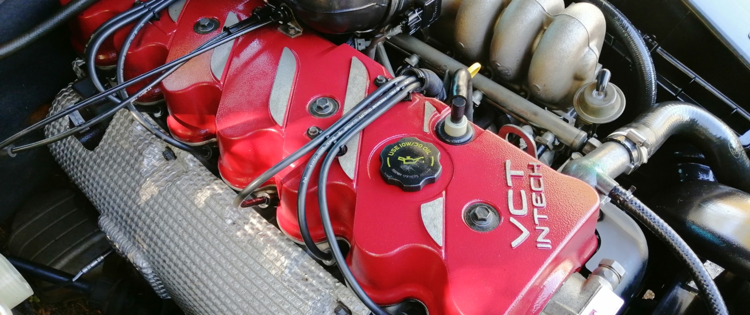 Sean's AU Fairmont Ghia VCT Intech Engine Bay