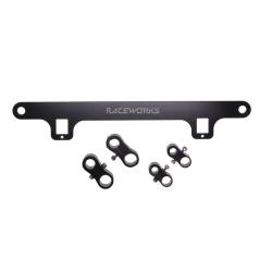 Raceworks BA BF FG Barra Turbo Oil Water Feed Line Retaining Bracket