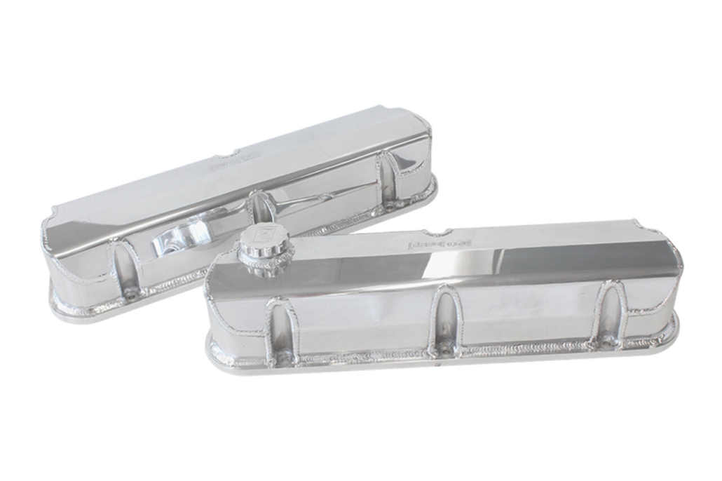Aeroflow 289 302 351W SBF Windsor Fabricated Rocker Covers – Polished ...
