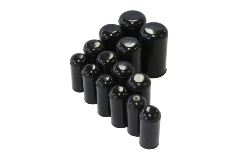 Aeroflow Silicone Vaccum Blanking Plug Cap Kit Metric 16 Piece – Black ...