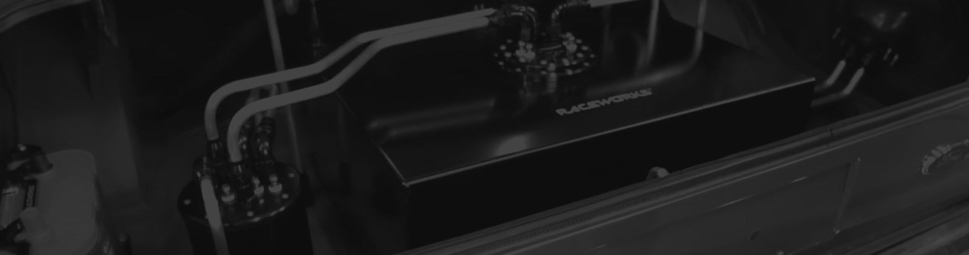 Background image showing a Raceworks fuel cell