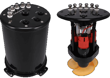 Feature image of a Raceworks triple pump surge tank