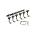 Haltech R35 Coil Bracket Kit for Nissan RB Includes Bracket , Coils, Connectors and Harness