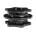 NRG Ultra Lightweight Ball Bearing Quick Release SFI Rated Black
