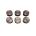 Mahle Piston & Pin Set suit BA Falcon Barra 4L 6 Cyl